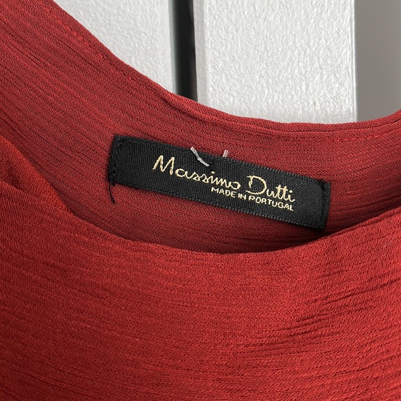 Massimo Dutti Rust Dress, worn twice - Picture 4 of 8